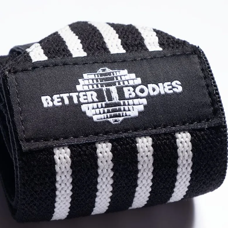 Wrist Wraps 18 inch, Black/White