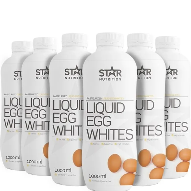 6 x Flytende Eggehvite, 1000 ml