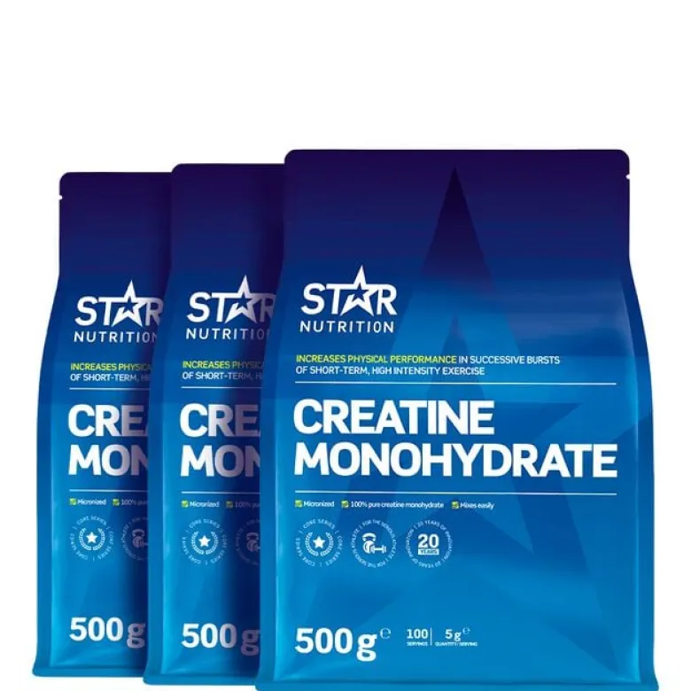 3 x Kreatin Monohydrat 500 g