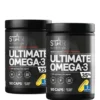 2 x Ultimate Omega-3 90 kapsler 35 % 1000 mg