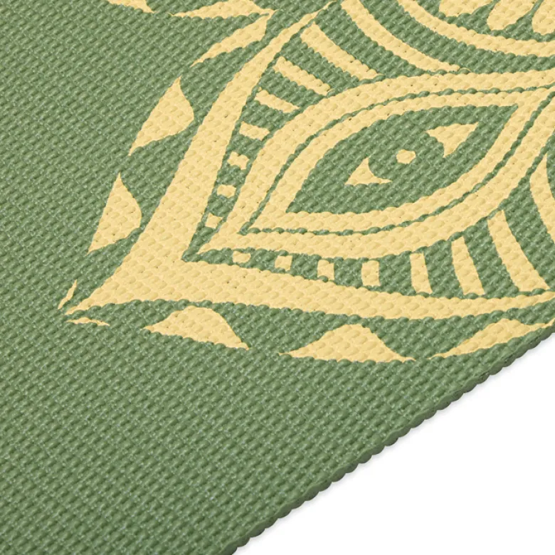 Yogamatte Grønn 6 mm