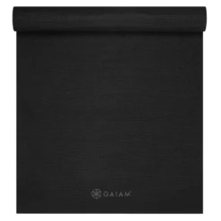 Yogamatte Svart 4 mm