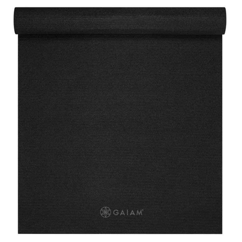 Yogamatte Svart 4 mm