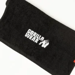 Zip Pocket Gymhåndkle Svart